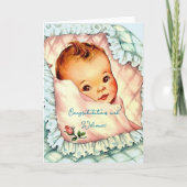  Nieuwe Baby Gefeliciteerd Kaart voor Jongen (Voorkant)