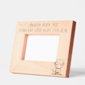 Nieuwe baby gegraveerde lijstjes (Links)