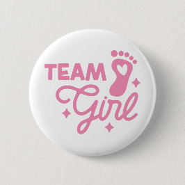 Nieuwe Baby Girl Celebration Button
