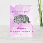 Nieuwe baby grappige wenskaart kaart (Achterkant)