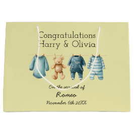 Nieuwe baby groot cadeauzakje