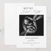 Nieuwe Baby Holiday Cards (Voorkant / Achterkant)