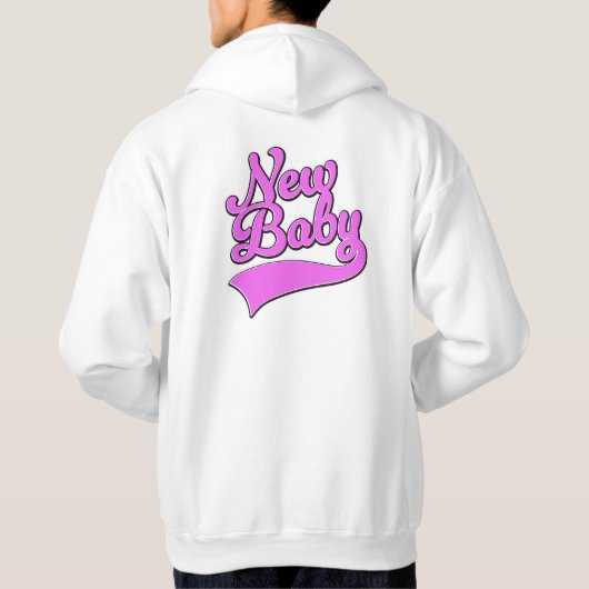 Nieuwe baby hoodie (Achterkant)