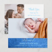 NIEUWE BABY, JONGEN  LIEF BABYFO TOE GEBOORTEAANKO BRIEFKAART (Voorkant / Achterkant)