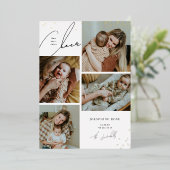 Nieuwe Baby juicht Happy New Year Kaart (Staand Voorkant)