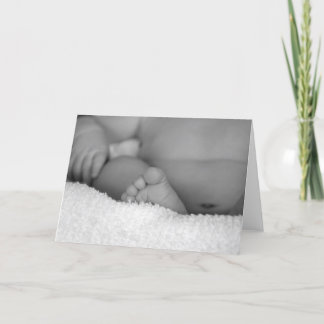Nieuwe baby kaart