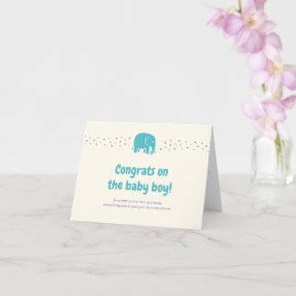 Nieuwe baby kaart