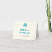 Nieuwe baby kaart (Voorkant)