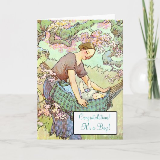 Nieuwe baby! kaart (Voorkant)