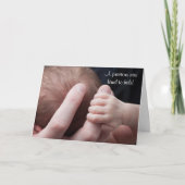 Nieuwe baby kaart (Voorkant)