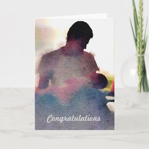 Nieuwe Baby Kaart - Papa Gefeliciteerd