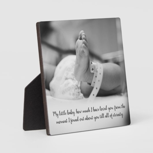 Nieuwe Baby Keepomwille Fotoplaat (Voorkant)