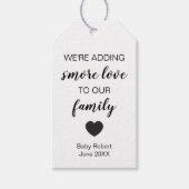 Nieuwe Baby Labels, S'more Love toevoegen aan onze Cadeaulabel (Voorkant)