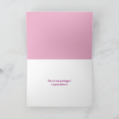 Nieuwe Baby Meisje Daisies in Sneakers Kaart (Binnen)