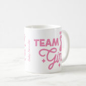 Nieuwe Baby Meisje Team Meisje Mok (Voorkant rechts)