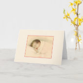 Nieuwe Baby Note Kaart (Gele Bloem)