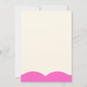 Nieuwe Baby om te douchen met liefde - Roze water Kaart (Achterkant)