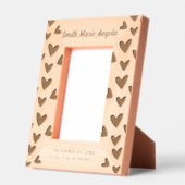 Nieuwe Baby Pasgeboren Gift Stats Gegraveerde Lijstjes (Links)