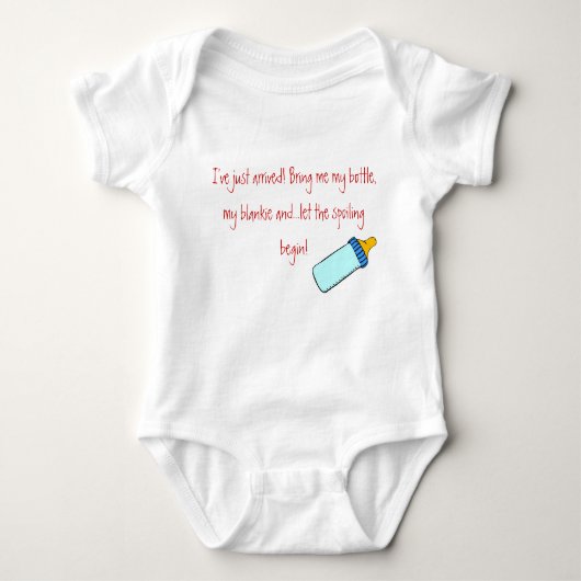 Nieuwe baby romper (Voorkant)