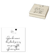 Nieuwe baby rubberstempel (Gestempeld)