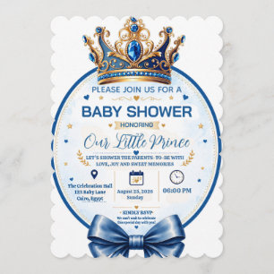 Nieuwe baby shower uitnodiging