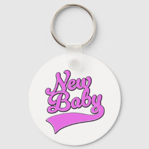 Nieuwe baby sleutelhanger