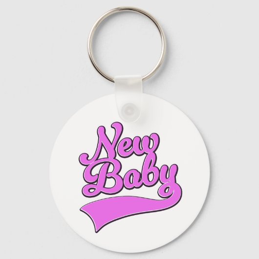 Nieuwe baby sleutelhanger (Voorkant)