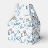 Nieuwe Baby Teddy Bears Bedankdoosjes (Achterkant)