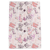 Nieuwe Baby Teddy Bears Medium Cadeauzakje (Achterkant)