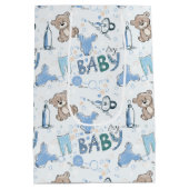 Nieuwe Baby Teddy Bears Medium Cadeauzakje (Achterkant)