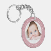 Nieuwe Baby van mama Sleutelhanger (Voorkant Links)