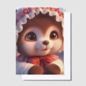 Nieuwe baby vellum uitnodigingen (Offset)