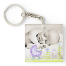 Nieuwe Baby Voeg je eigen foto dubbelzijdig toe