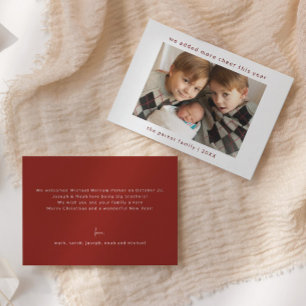 Nieuwe baby We hebben meer cheer toegevoegd   Kers Kaart