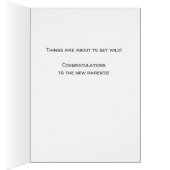 Nieuwe baby Welkom bij de Tribe Little Warrior (Binnen (Rechts))