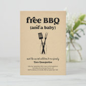 Nieuwe Baby Welkom Party Meet & Greet, Sip & See Kaart (Staand voorkant)