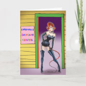 Nieuwe Baby Wenskaart #1 (begroeting binnen) Kaart (Voorkant)