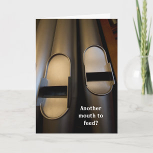 Nieuwe babyfelicitatiekaart kaart