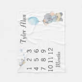 Nieuwe babyfluitsteen voor Baby Fleece Deken (Voorkant)