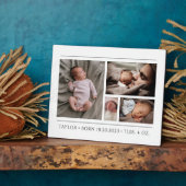 Nieuwe babyfoto fotoplaat (Zijkant)