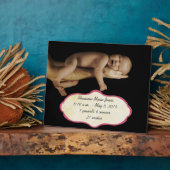 Nieuwe babyfoto fotoplaat (Zijkant)
