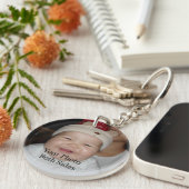 Nieuwe babyfoto sleutelhanger (Voorkant Rechts)