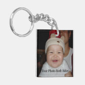Nieuwe babyfoto sleutelhanger (Voorkant Links)