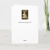 nieuwe babykaart bedankkaart (Achterkant)