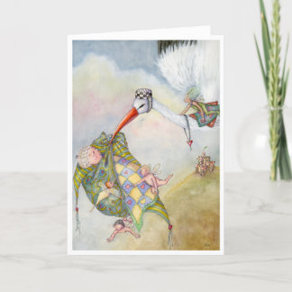 nieuwe babykaart bedankkaart