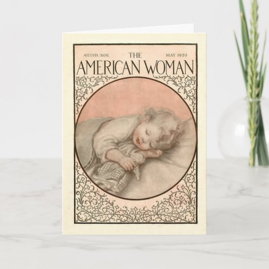 Nieuwe babykaart kaart (Voorkant)