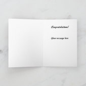 Nieuwe babykaart kaart (Binnen)