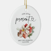 Nieuwe babykerstcadeautjes voor het drogen van bab keramisch ornament (Rechts)