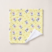 Nieuwe babykeuzeknop bad handdoek (Wasdoekje)