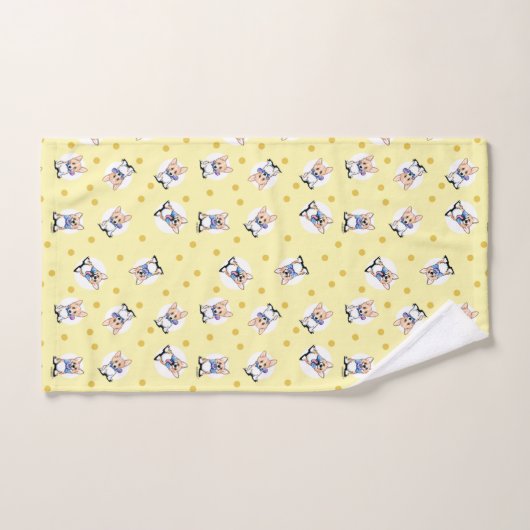 Nieuwe babykeuzeknop bad handdoek (Handdoek)